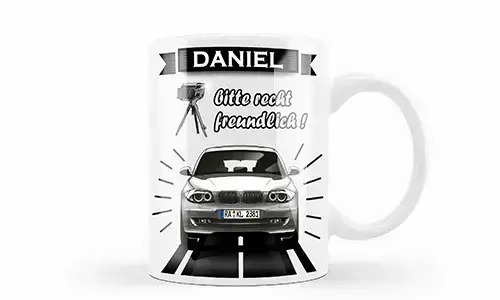 Tasse mit Name