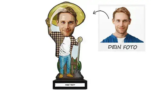 Decorazione Personalizzata Professione Contadino