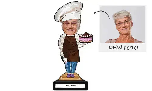 Decorazione Personalizzata Professione Pasticcere