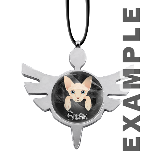 Schutzengel Autospiegel-Anhänger