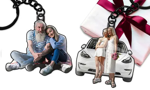  Llavero con diseño de coche para tu hija