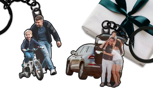 ¡CREA UN LLAVERO PERSONALIZADO CON TU FOTO DE PAPÁ AHORA!