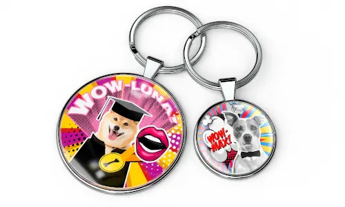 Porte-clés animaux de compagnie