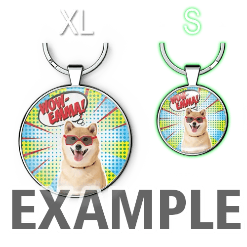 Klíčenka se zvířecím komiksem