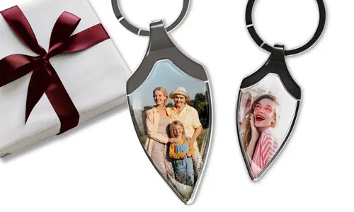 Llavero personalizado con foto para tu hija.