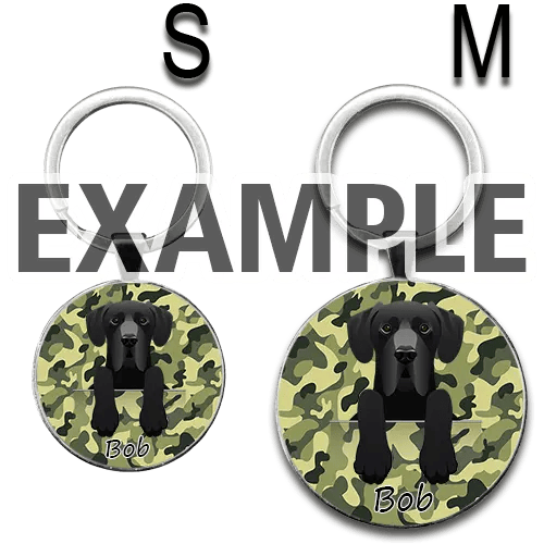 Key chain round individual