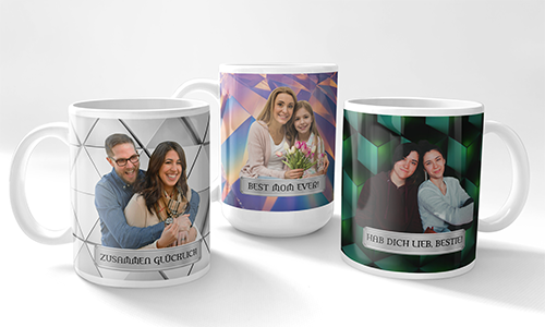 Tasse avec photo personnalisée