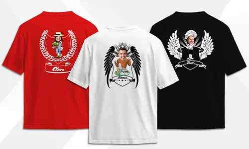 T-shirt personnalisé avec un motif de loisir ou de profession