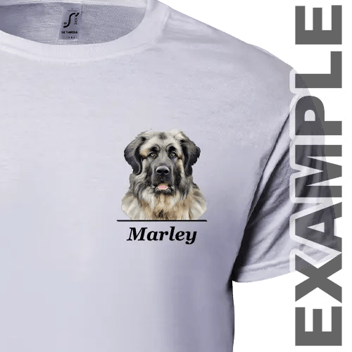 T-shirt With Dog Or Cat Personalized