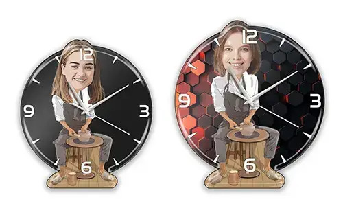Horloge Murale Personnalisée BD Loisir - Poterie