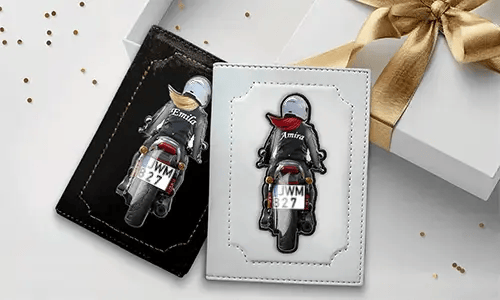 Motorrad-Dokumentenhalter – ein Geschenk für dich