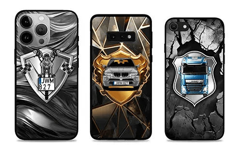 Auto-telefon-pouzdro-štít-design