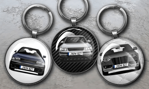 Keychain round - Premium