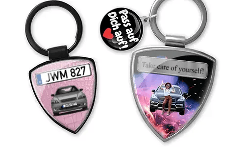 Breloczek tarcza - wyjątkowy prezent dla twojej córki