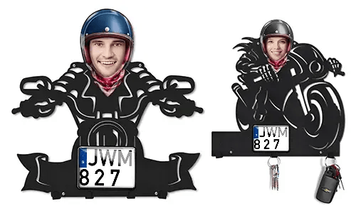 Sleutelbord voor motorliefhebbers

