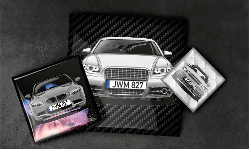 Magnet Kvadratisk Uten Ramme