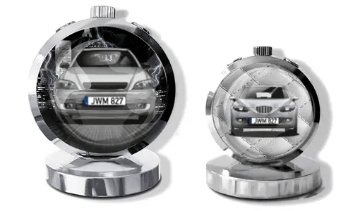 Personalizované auto-voňavka-kabina