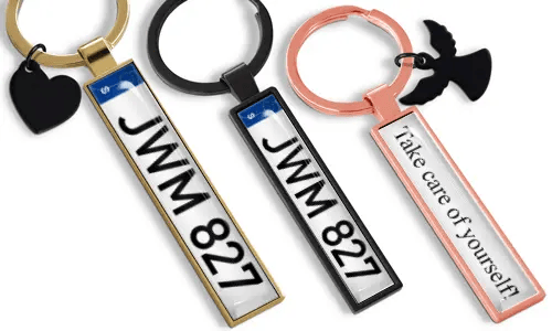 KENTEKEN SLEUTELHANGER