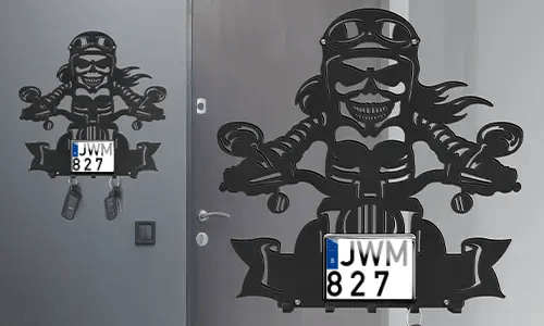 gallery-keyholder-wall-skeleton-motorcycle-rider-license-plate-text-printed-3