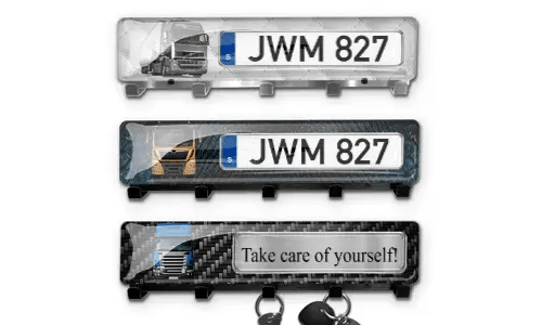 gallery-luxury-key-board-car-silhouettes-license-plate-1