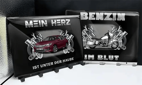 schlüsselbrett design in zwei Varianten auf dem Tisch  schlüsselbrett tuning