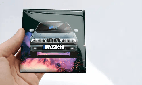 foto magnet in drei verschiedenen Größen magnete selber machen