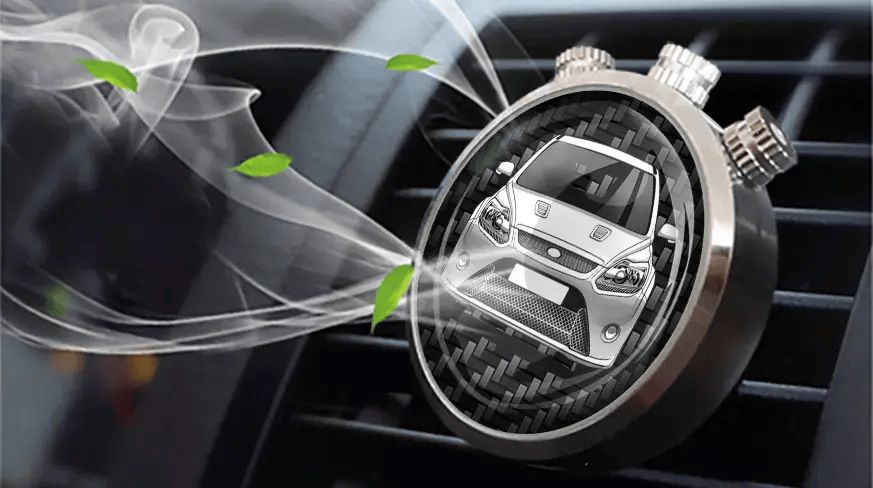 Ambientador de coche para soporte de ventilación