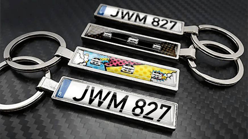 Car Keychain Comic