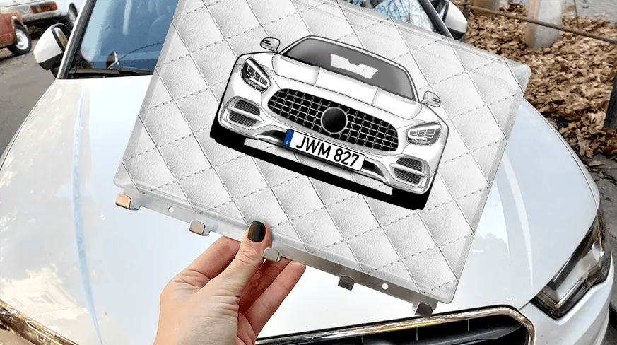 Keyholder-wall Quadrangular Epoxy