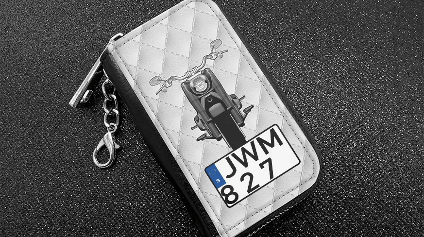 Keycover Black Leather Coolline